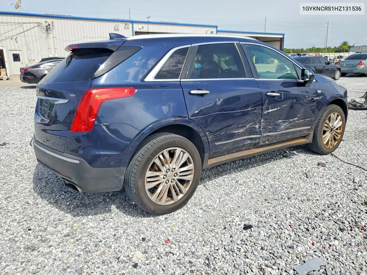 2017 Cadillac Xt5 Premium Luxury VIN: 1GYKNCRS1HZ131536 Lot: 60636536