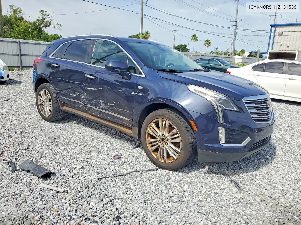 2017 Cadillac Xt5 Premium Luxury VIN: 1GYKNCRS1HZ131536 Lot: 60636536