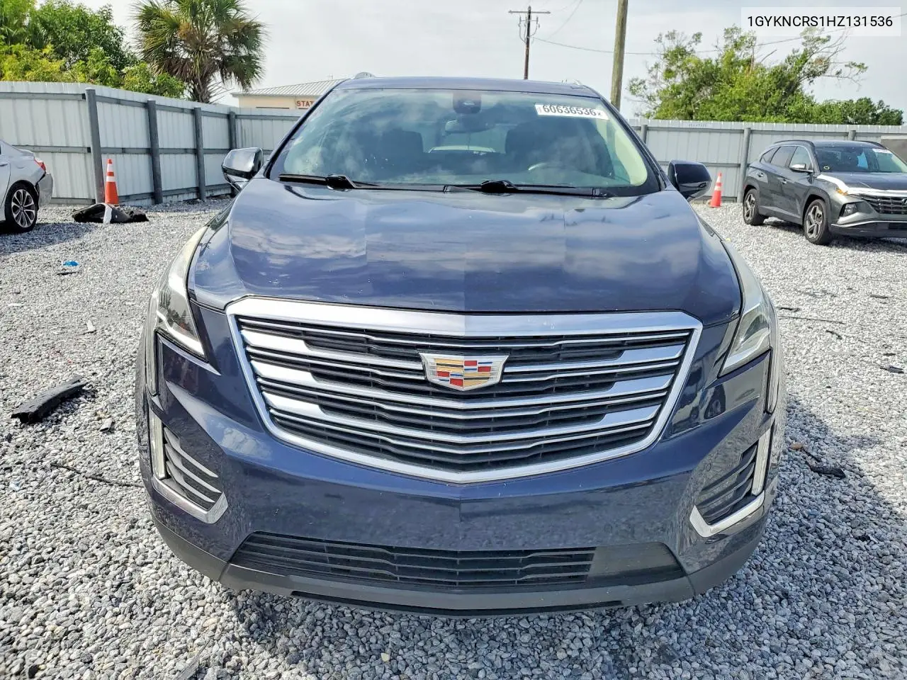 2017 Cadillac Xt5 Premium Luxury VIN: 1GYKNCRS1HZ131536 Lot: 60636536