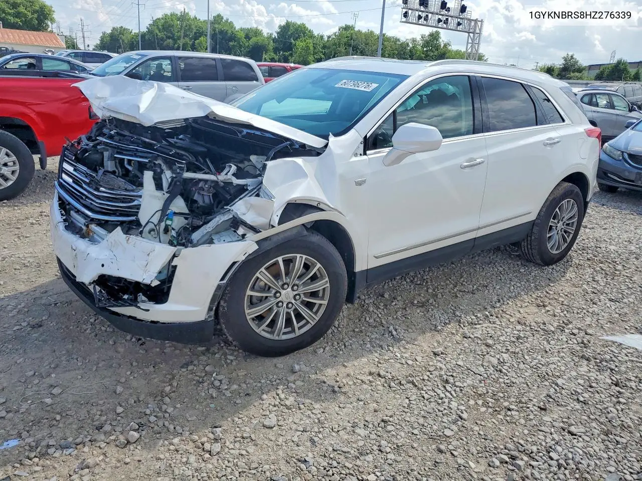2017 Cadillac Xt5 Luxury VIN: 1GYKNBRS8HZ276339 Lot: 60796276