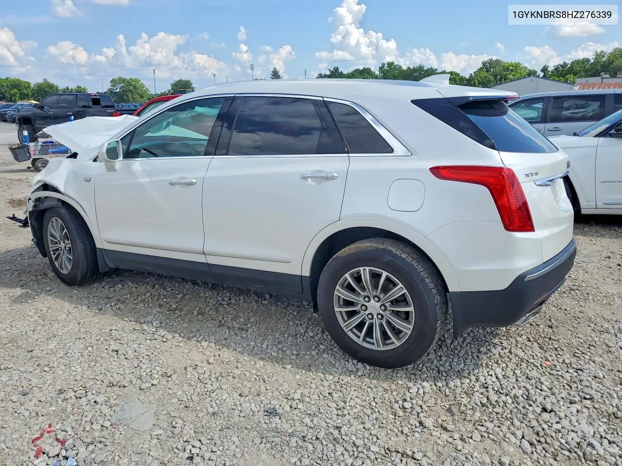 2017 Cadillac Xt5 Luxury VIN: 1GYKNBRS8HZ276339 Lot: 60796276