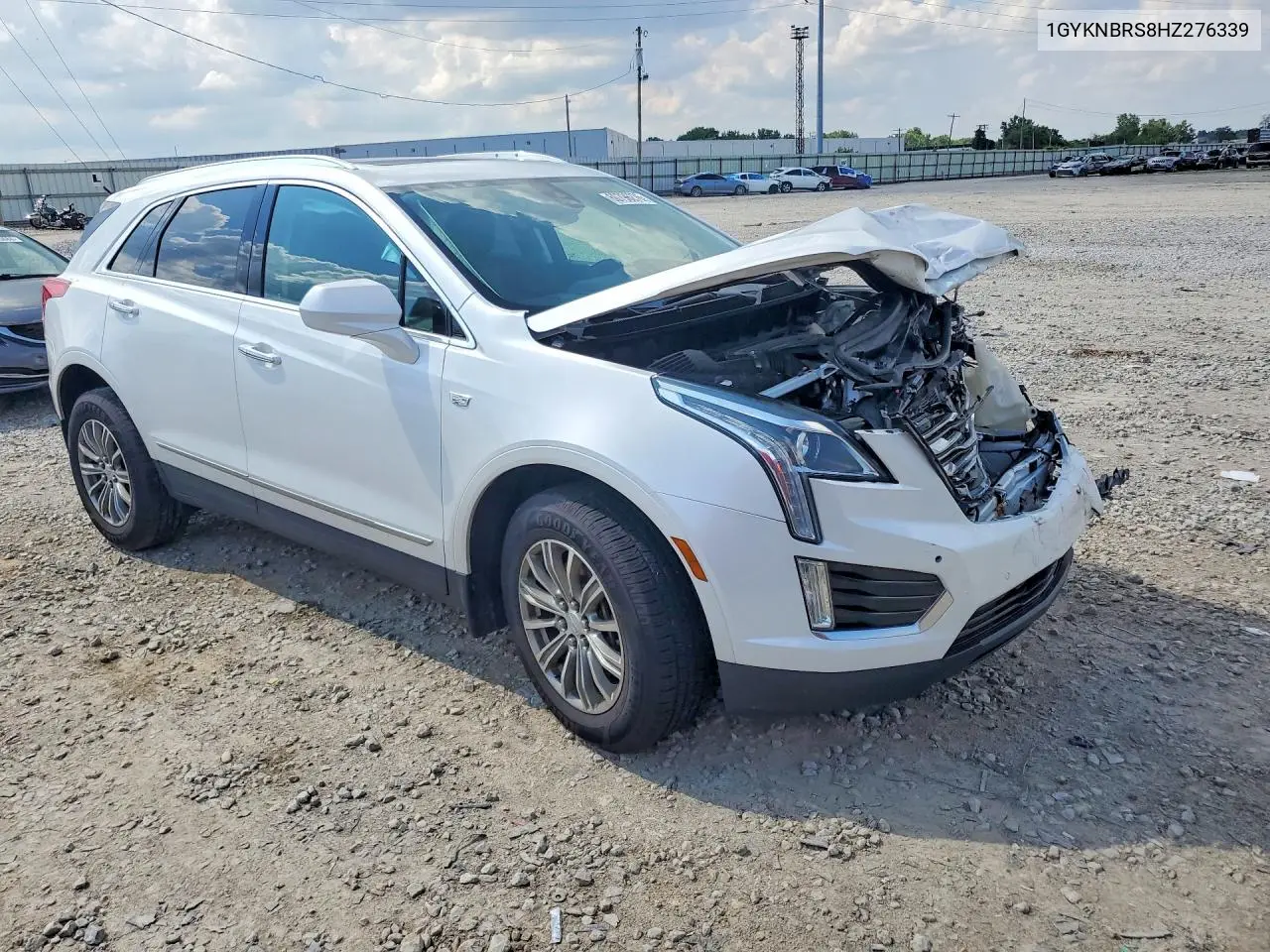 2017 Cadillac Xt5 Luxury VIN: 1GYKNBRS8HZ276339 Lot: 60796276