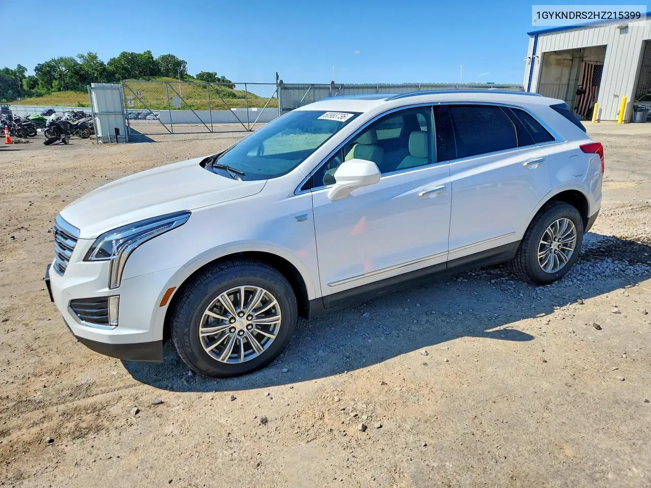 2017 Cadillac Xt5 Luxury VIN: 1GYKNDRS2HZ215399 Lot: 60983736