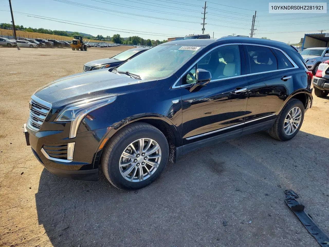 2017 Cadillac Xt5 Luxury VIN: 1GYKNDRS0HZ281921 Lot: 61336596