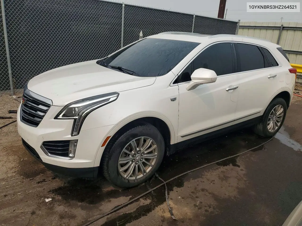 2017 Cadillac Xt5 Luxury VIN: 1GYKNBRS3HZ264521 Lot: 61345006