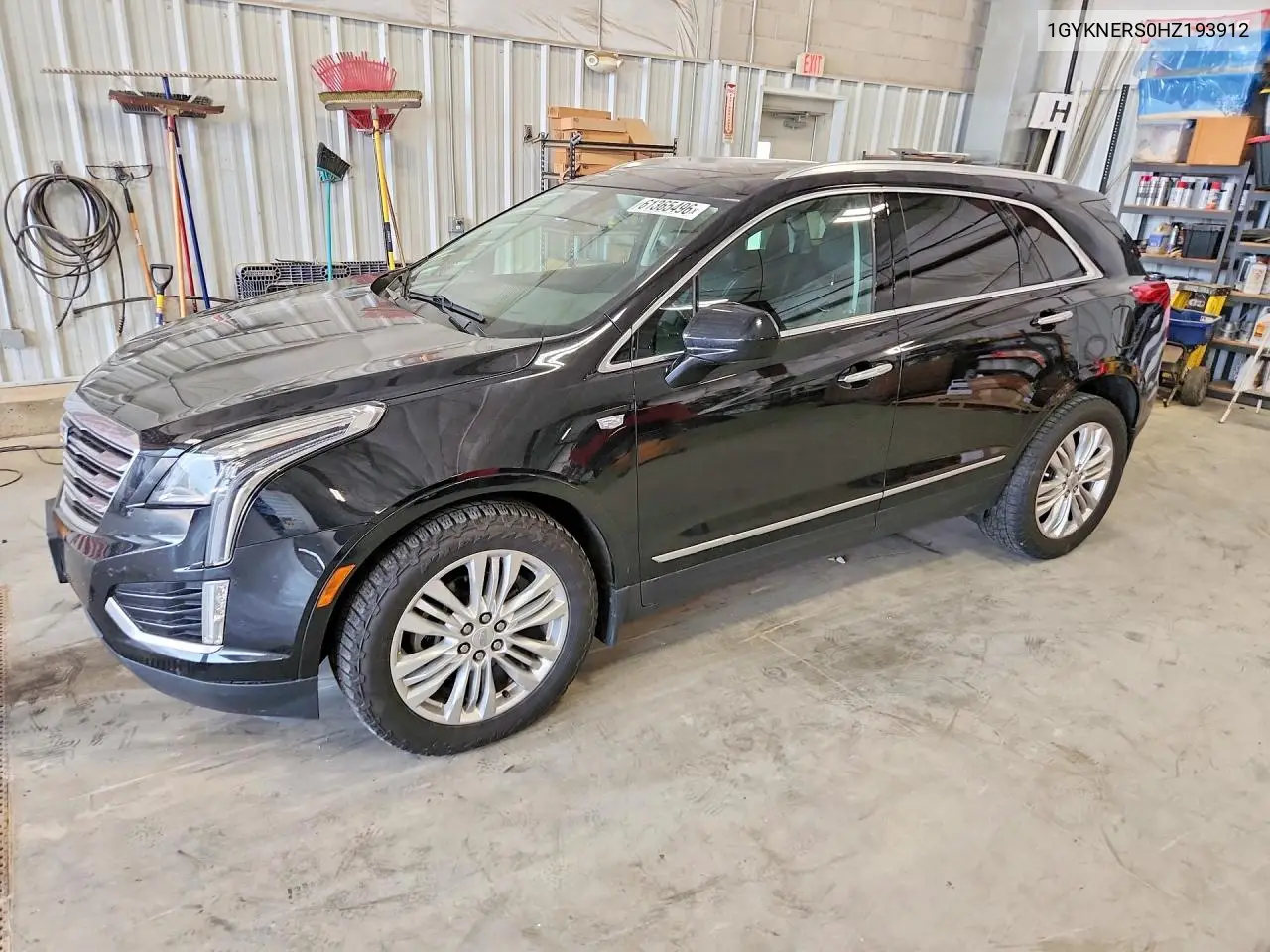 2017 Cadillac Xt5 Premium Luxury VIN: 1GYKNERS0HZ193912 Lot: 61365496
