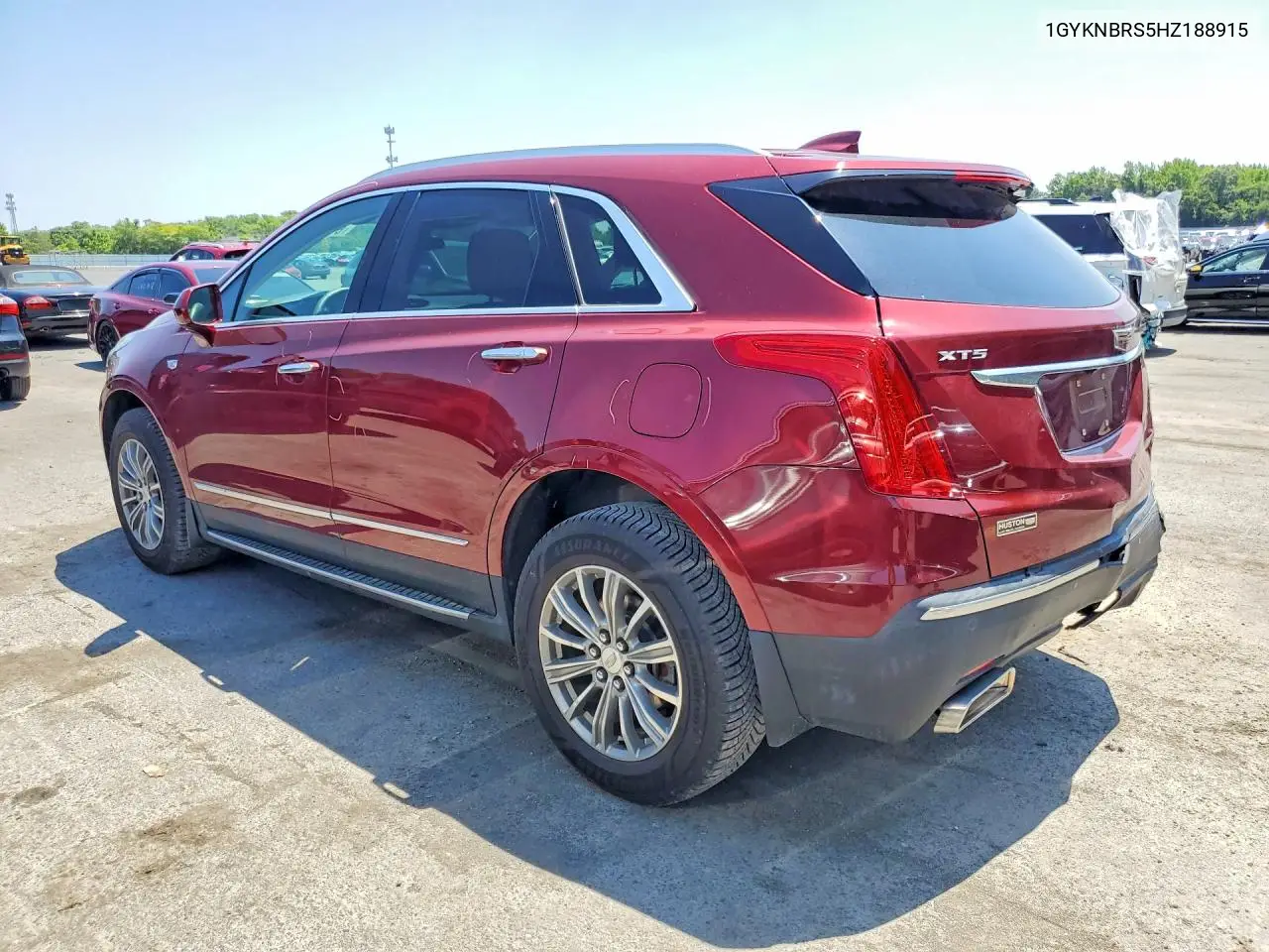 2017 Cadillac Xt5 Luxury VIN: 1GYKNBRS5HZ188915 Lot: 61590276