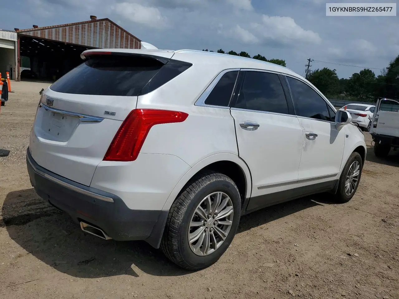 2017 Cadillac Xt5 Luxury VIN: 1GYKNBRS9HZ265477 Lot: 61707116