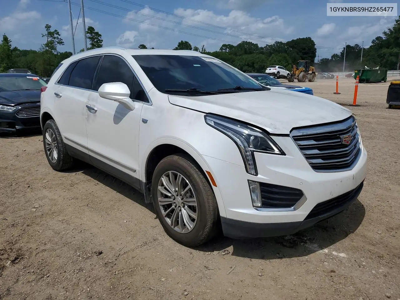 2017 Cadillac Xt5 Luxury VIN: 1GYKNBRS9HZ265477 Lot: 61707116