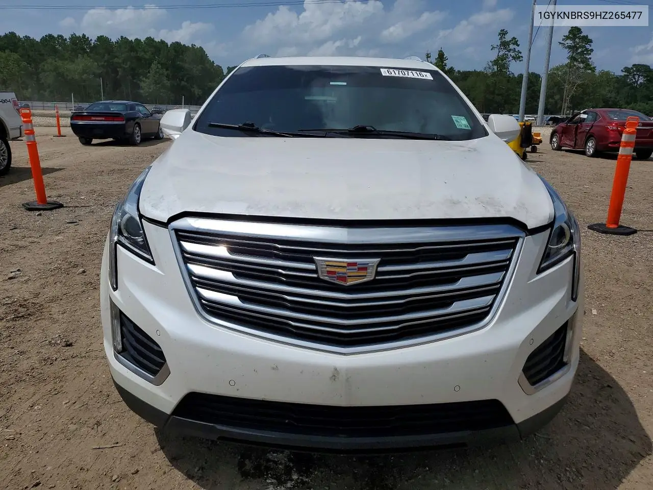 2017 Cadillac Xt5 Luxury VIN: 1GYKNBRS9HZ265477 Lot: 61707116