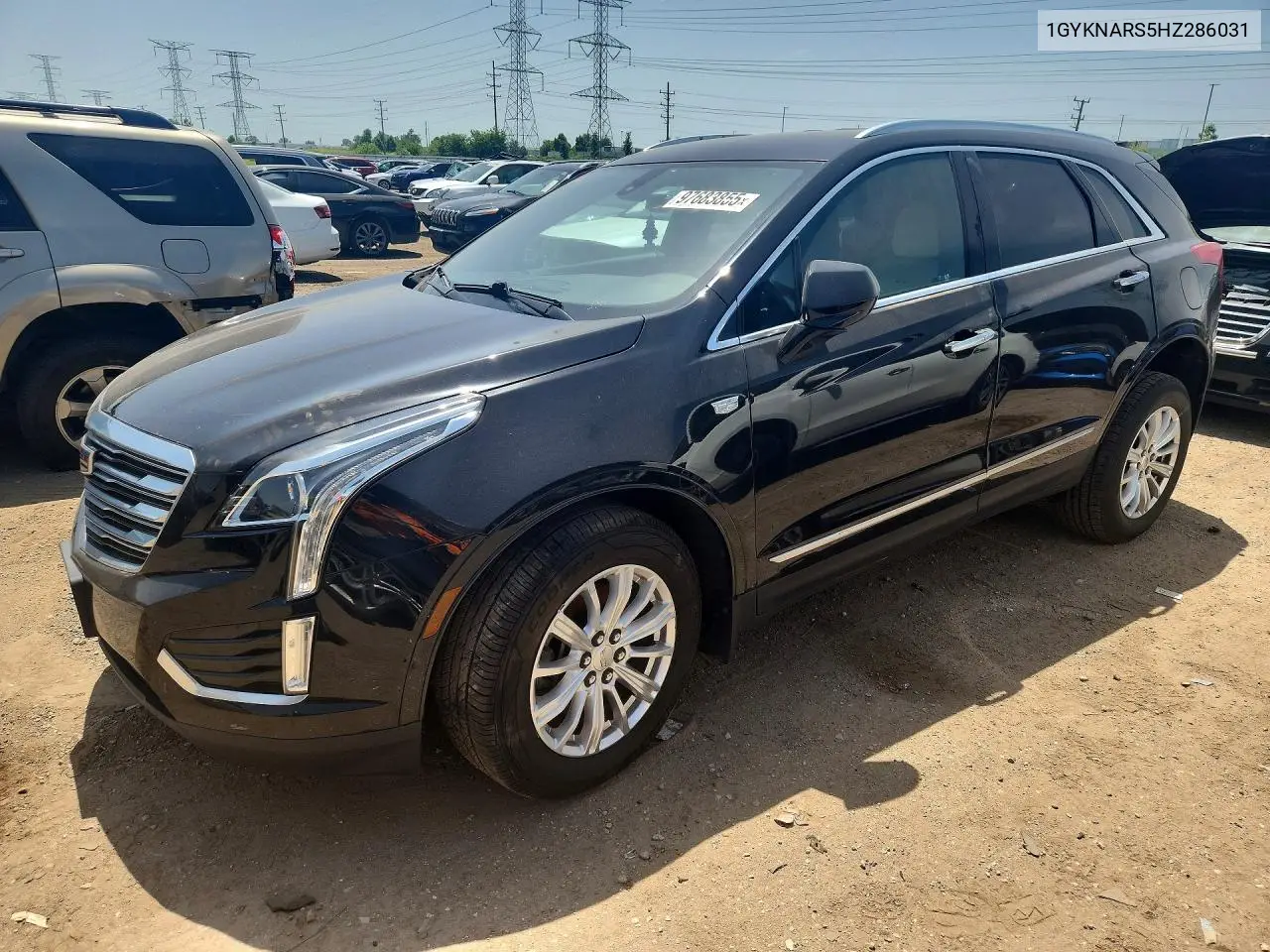 2017 Cadillac Xt5 VIN: 1GYKNARS5HZ286031 Lot: 97683855