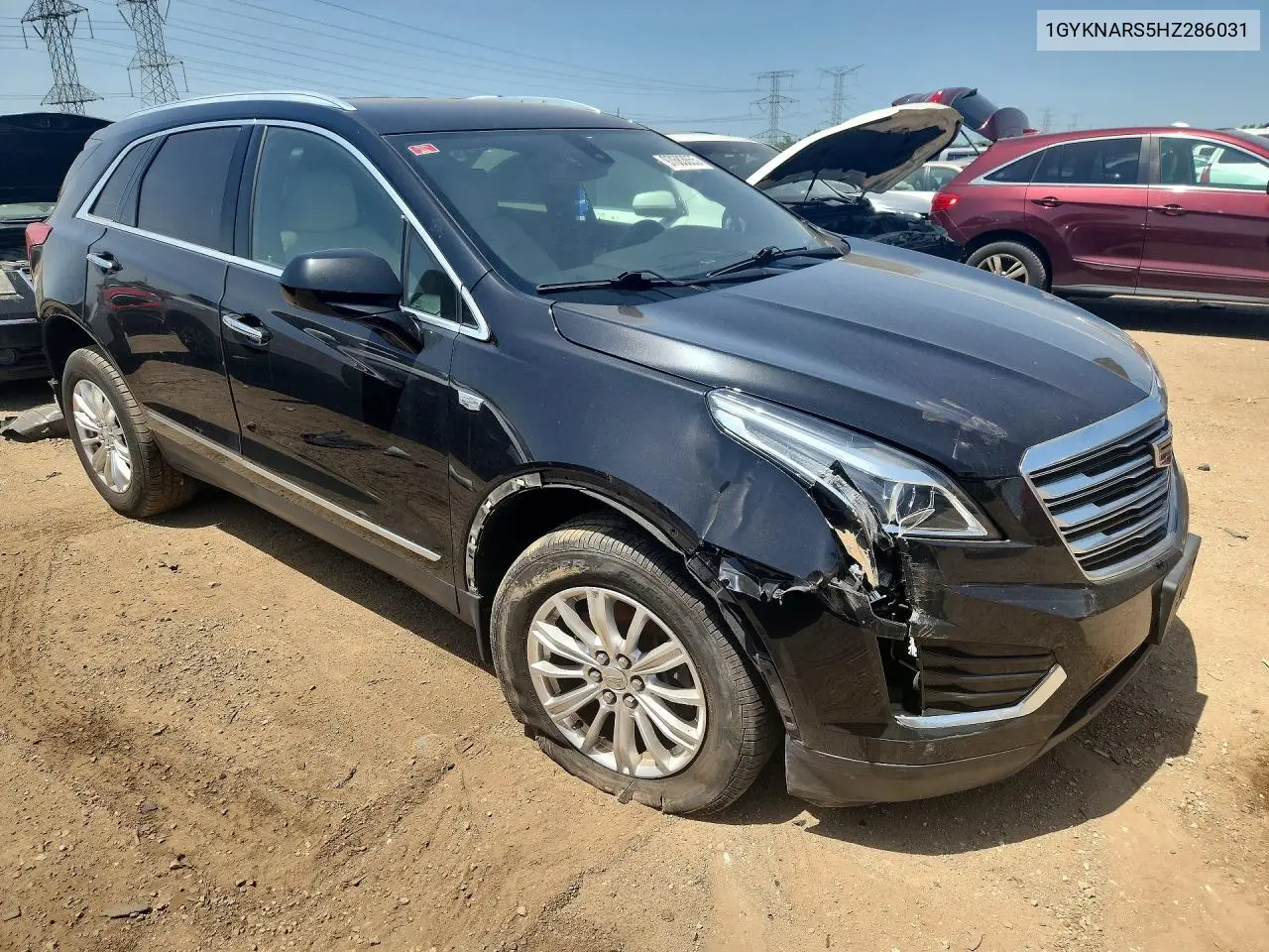 2017 Cadillac Xt5 VIN: 1GYKNARS5HZ286031 Lot: 97683855
