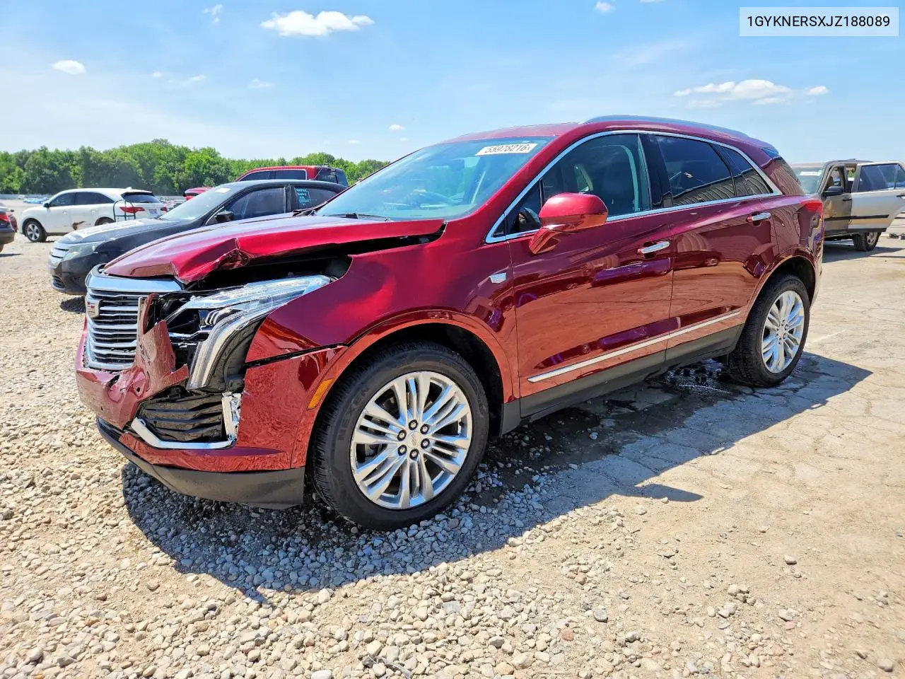 2018 Cadillac Xt5 Premium Luxury VIN: 1GYKNERSXJZ188089 Lot: 55978216