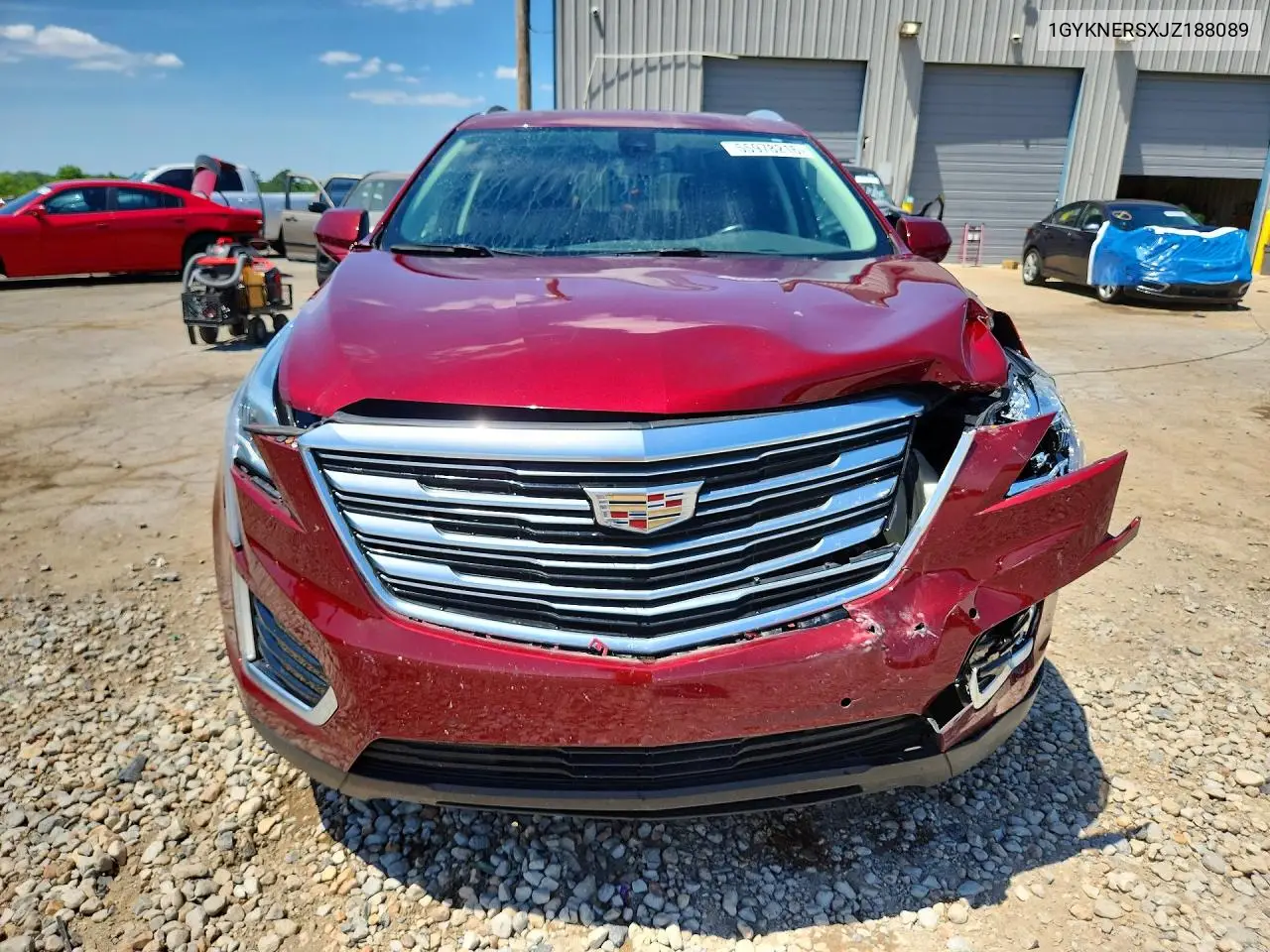 2018 Cadillac Xt5 Premium Luxury VIN: 1GYKNERSXJZ188089 Lot: 55978216