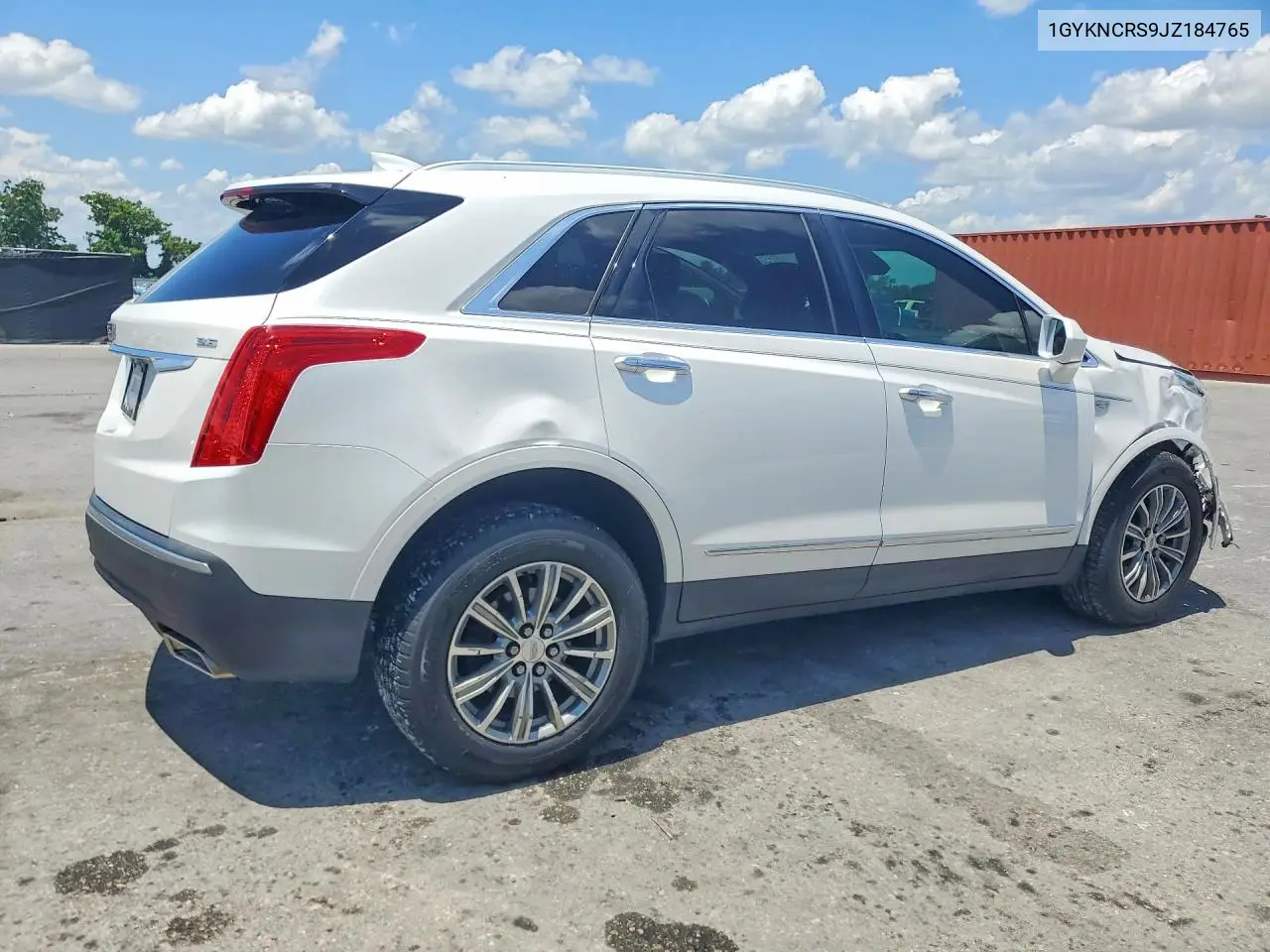 2018 Cadillac Xt5 Luxury VIN: 1GYKNCRS9JZ184765 Lot: 56706986