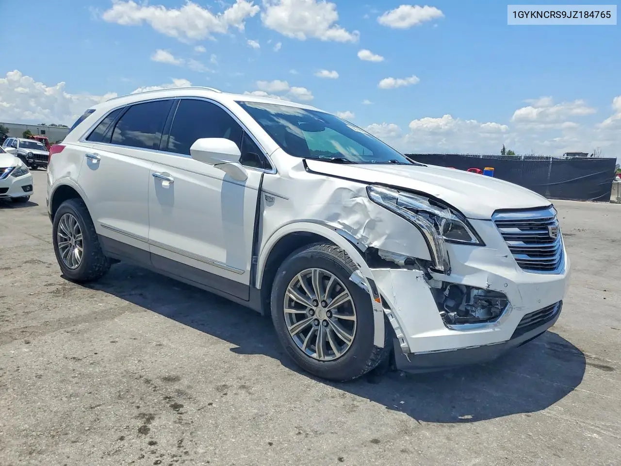 2018 Cadillac Xt5 Luxury VIN: 1GYKNCRS9JZ184765 Lot: 56706986