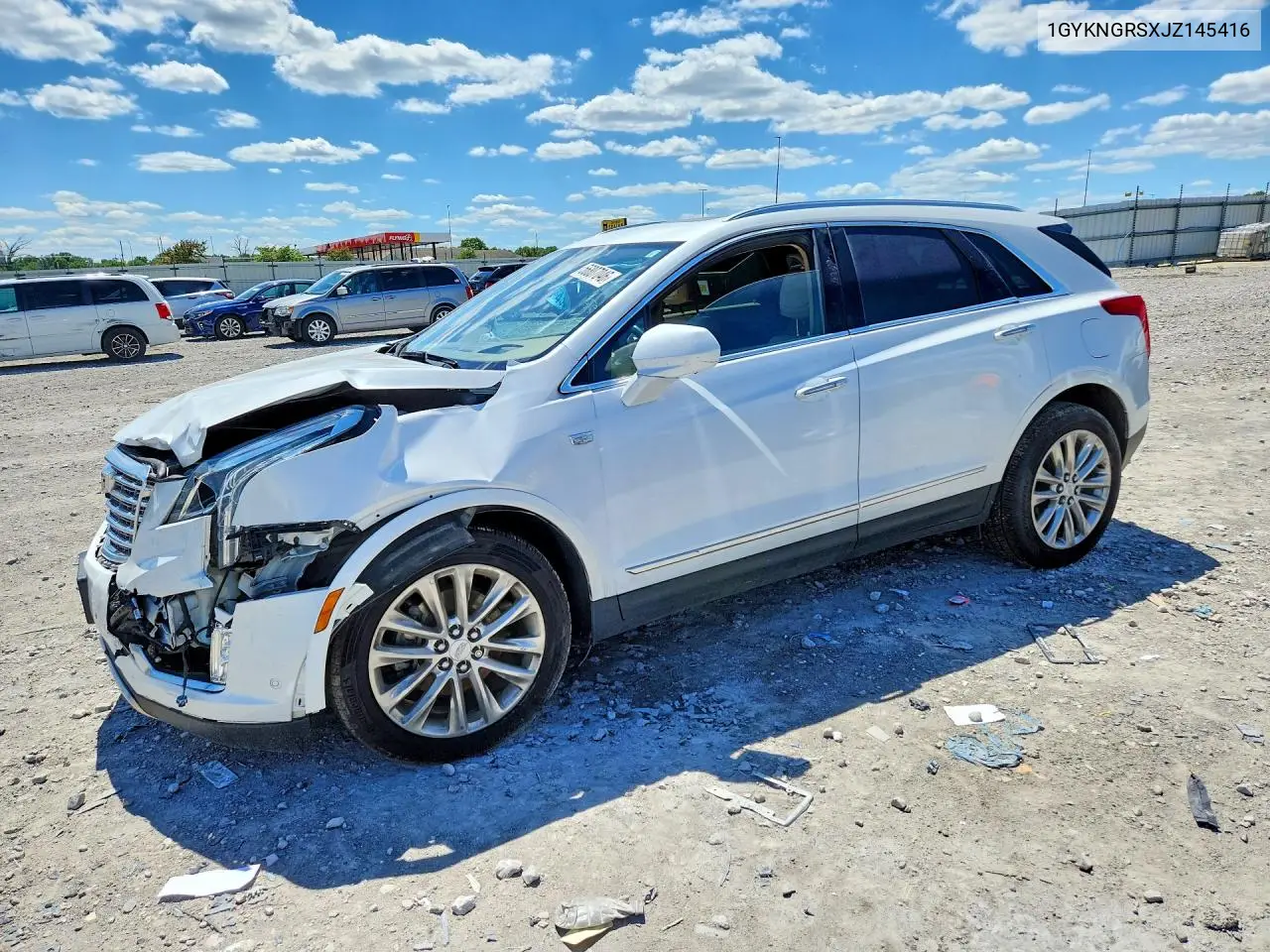 2018 Cadillac Xt5 Platinum VIN: 1GYKNGRSXJZ145416 Lot: 56807046