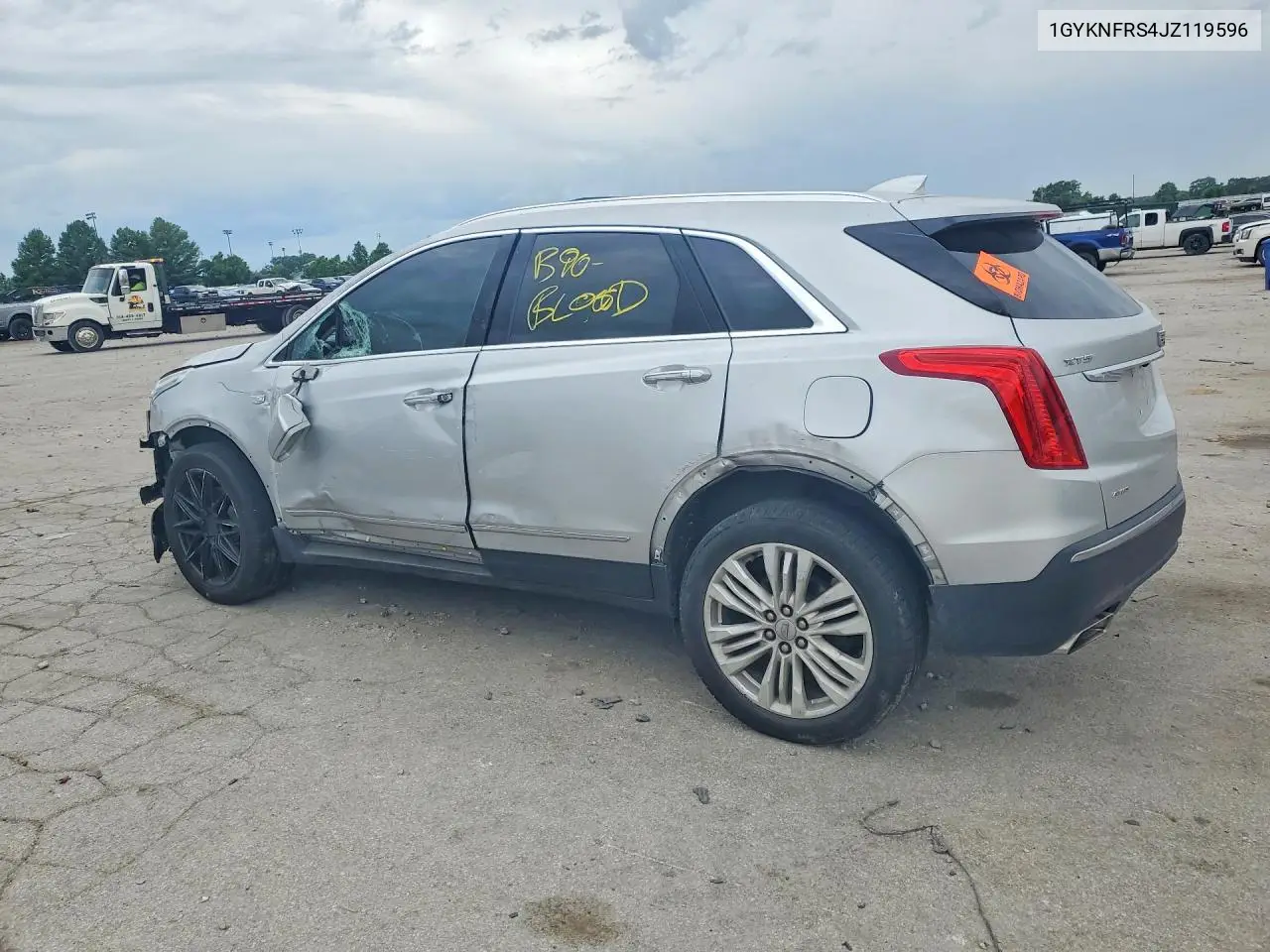 2018 Cadillac Xt5 Premium Luxury VIN: 1GYKNFRS4JZ119596 Lot: 57292446