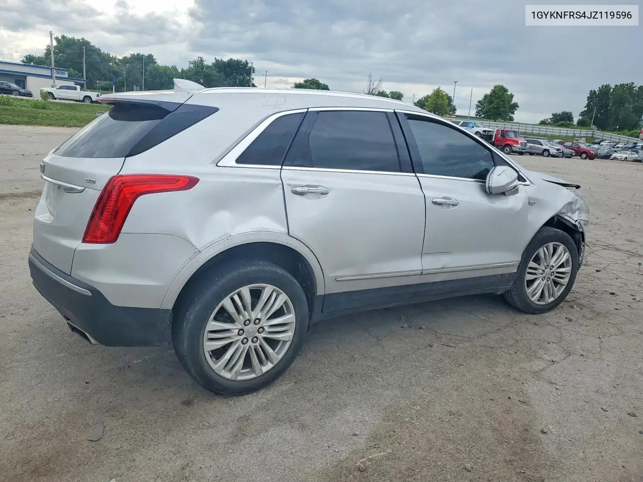 2018 Cadillac Xt5 Premium Luxury VIN: 1GYKNFRS4JZ119596 Lot: 57292446