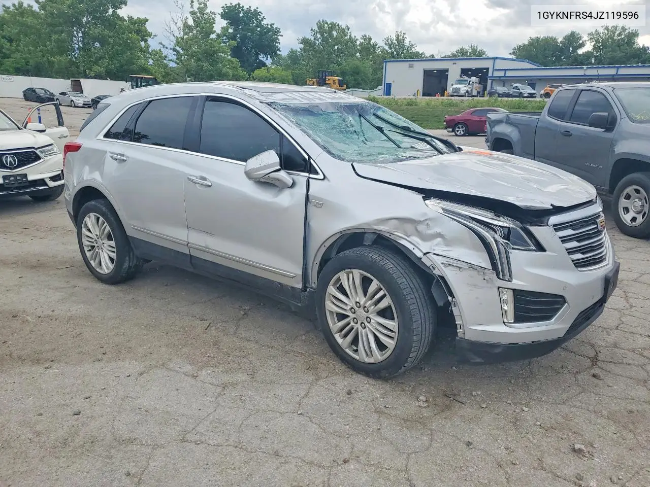 2018 Cadillac Xt5 Premium Luxury VIN: 1GYKNFRS4JZ119596 Lot: 57292446