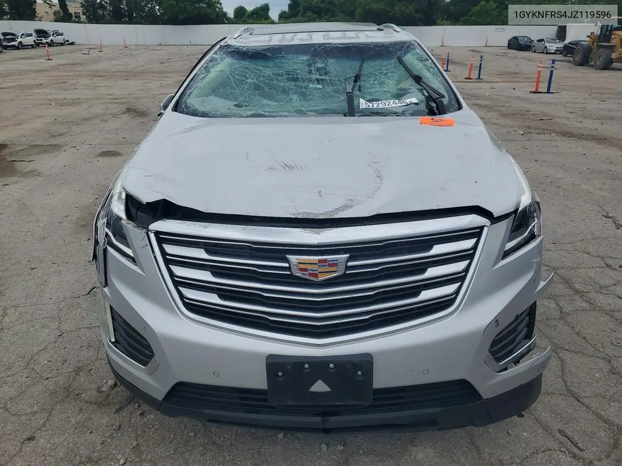 2018 Cadillac Xt5 Premium Luxury VIN: 1GYKNFRS4JZ119596 Lot: 57292446