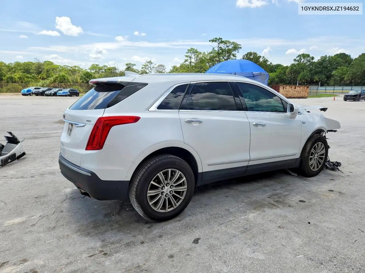 2018 Cadillac Xt5 Luxury VIN: 1GYKNDRSXJZ194632 Lot: 58043946