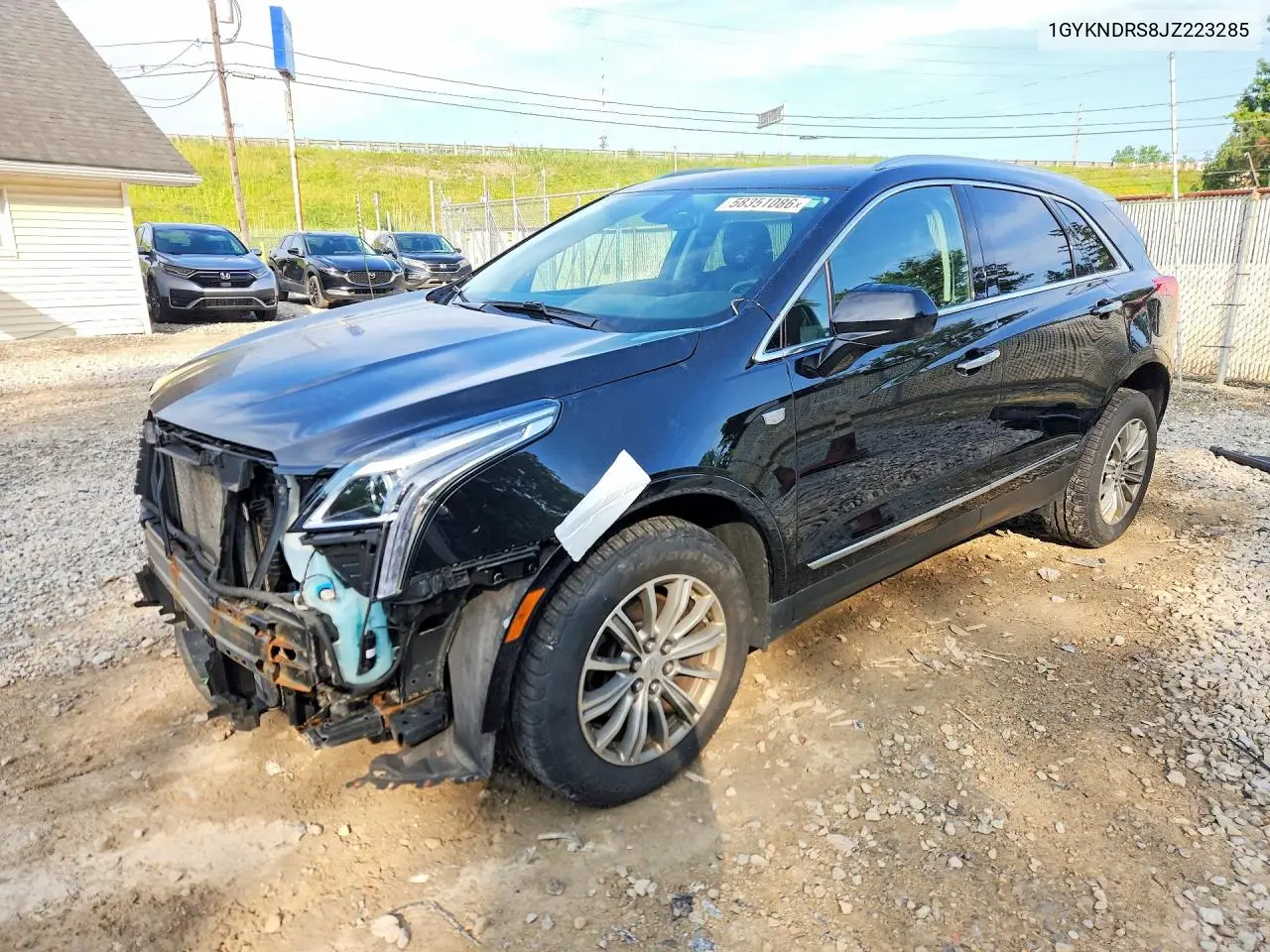 2018 Cadillac Xt5 Luxury VIN: 1GYKNDRS8JZ223285 Lot: 58351086