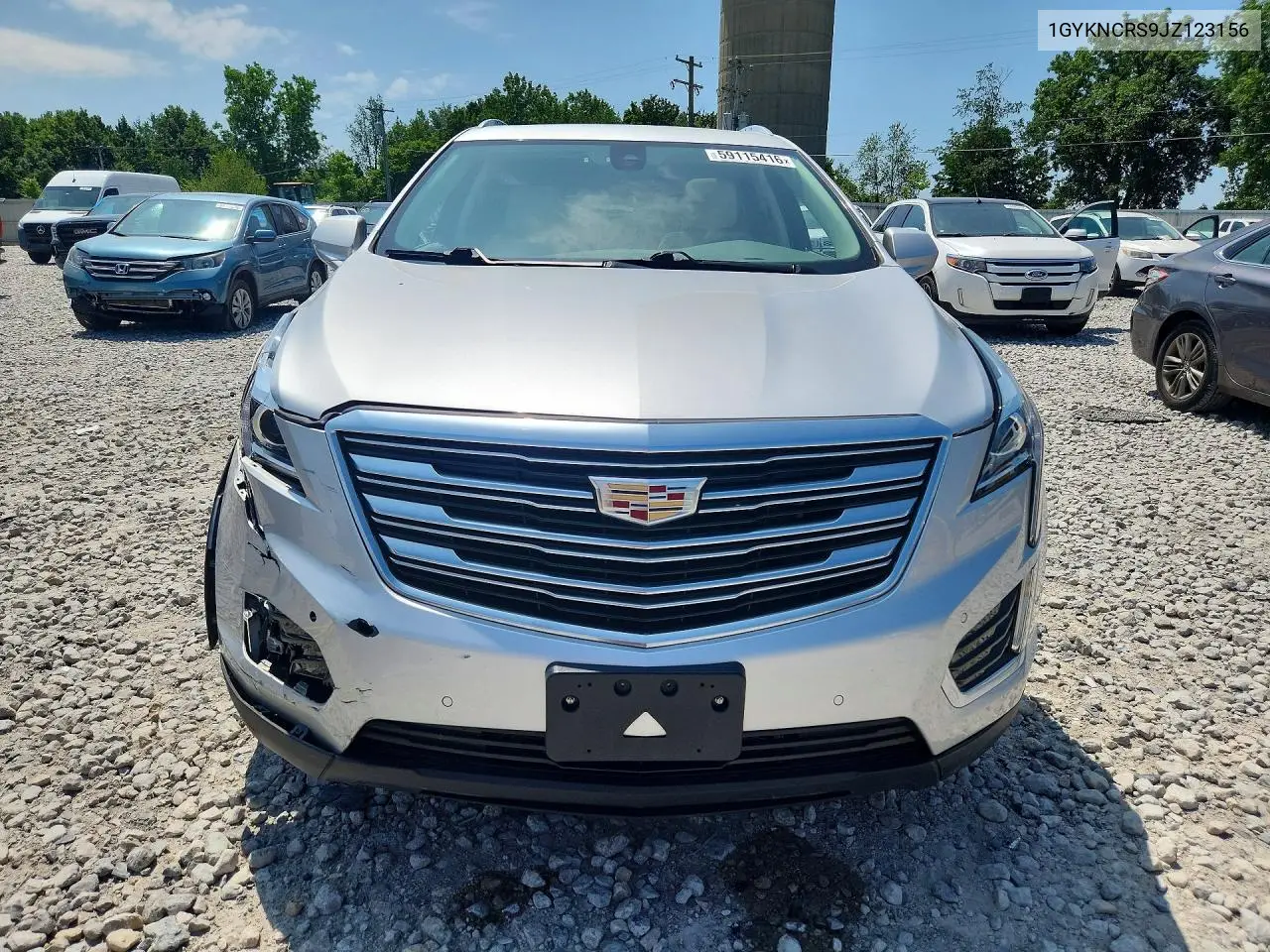 2018 Cadillac Xt5 Luxury VIN: 1GYKNCRS9JZ123156 Lot: 59115416