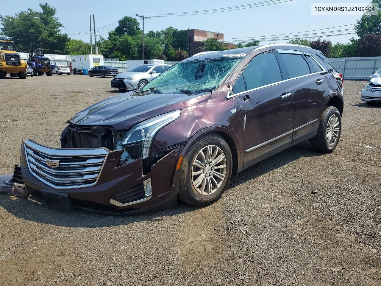 2018 Cadillac Xt5 Luxury VIN: 1GYKNDRS1JZ109404 Lot: 59139176