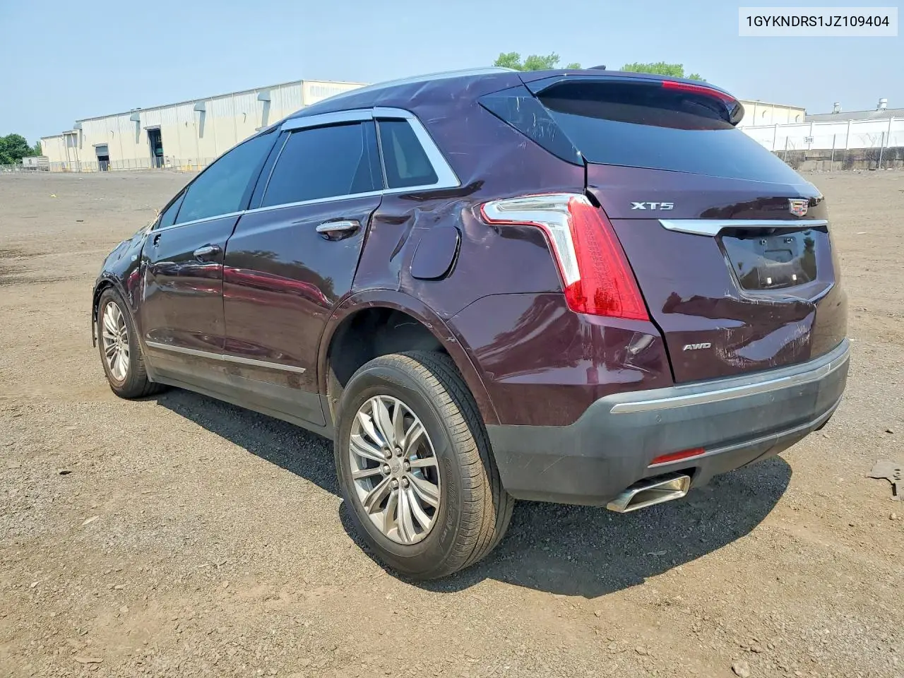 2018 Cadillac Xt5 Luxury VIN: 1GYKNDRS1JZ109404 Lot: 59139176