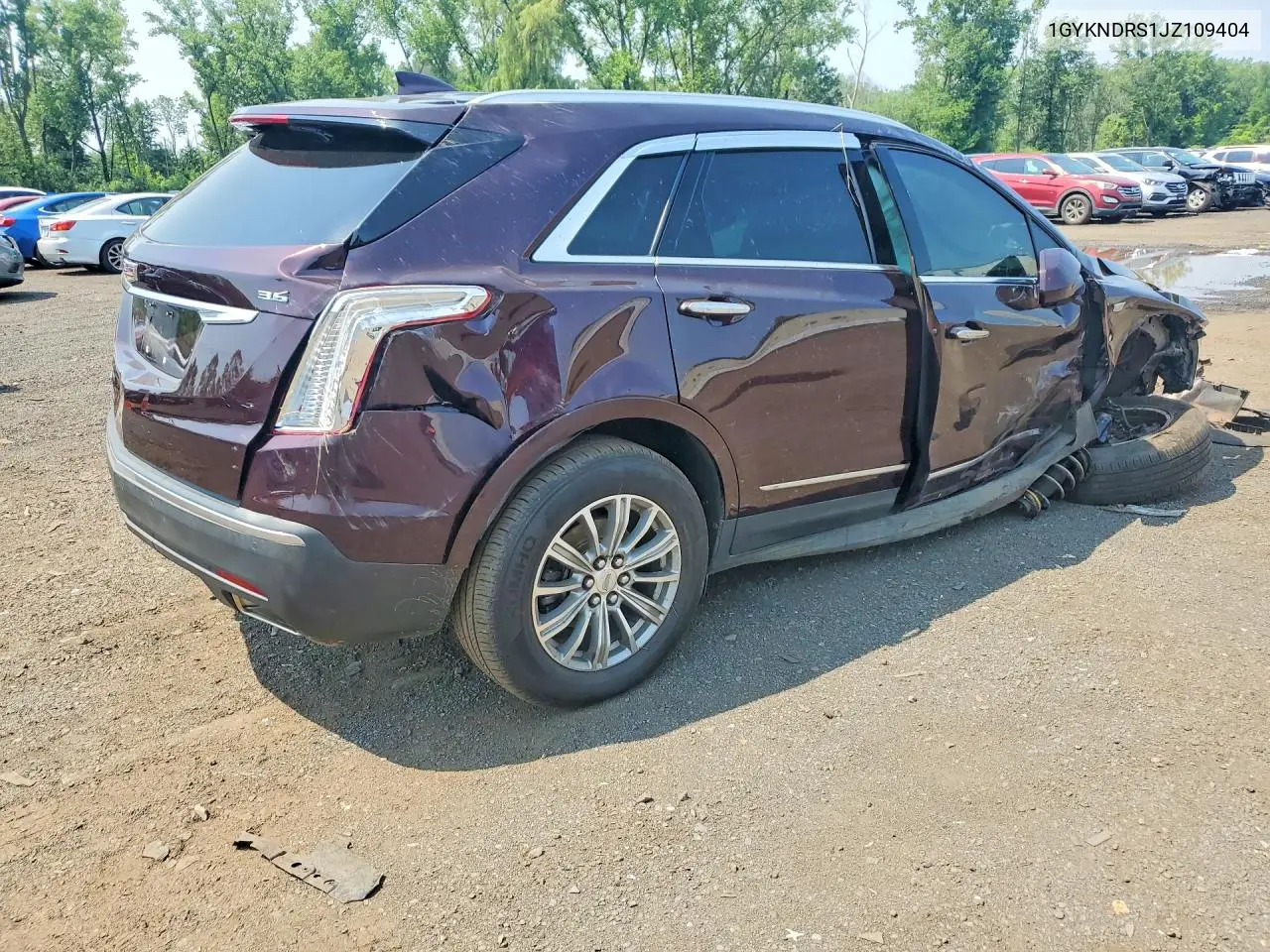 2018 Cadillac Xt5 Luxury VIN: 1GYKNDRS1JZ109404 Lot: 59139176
