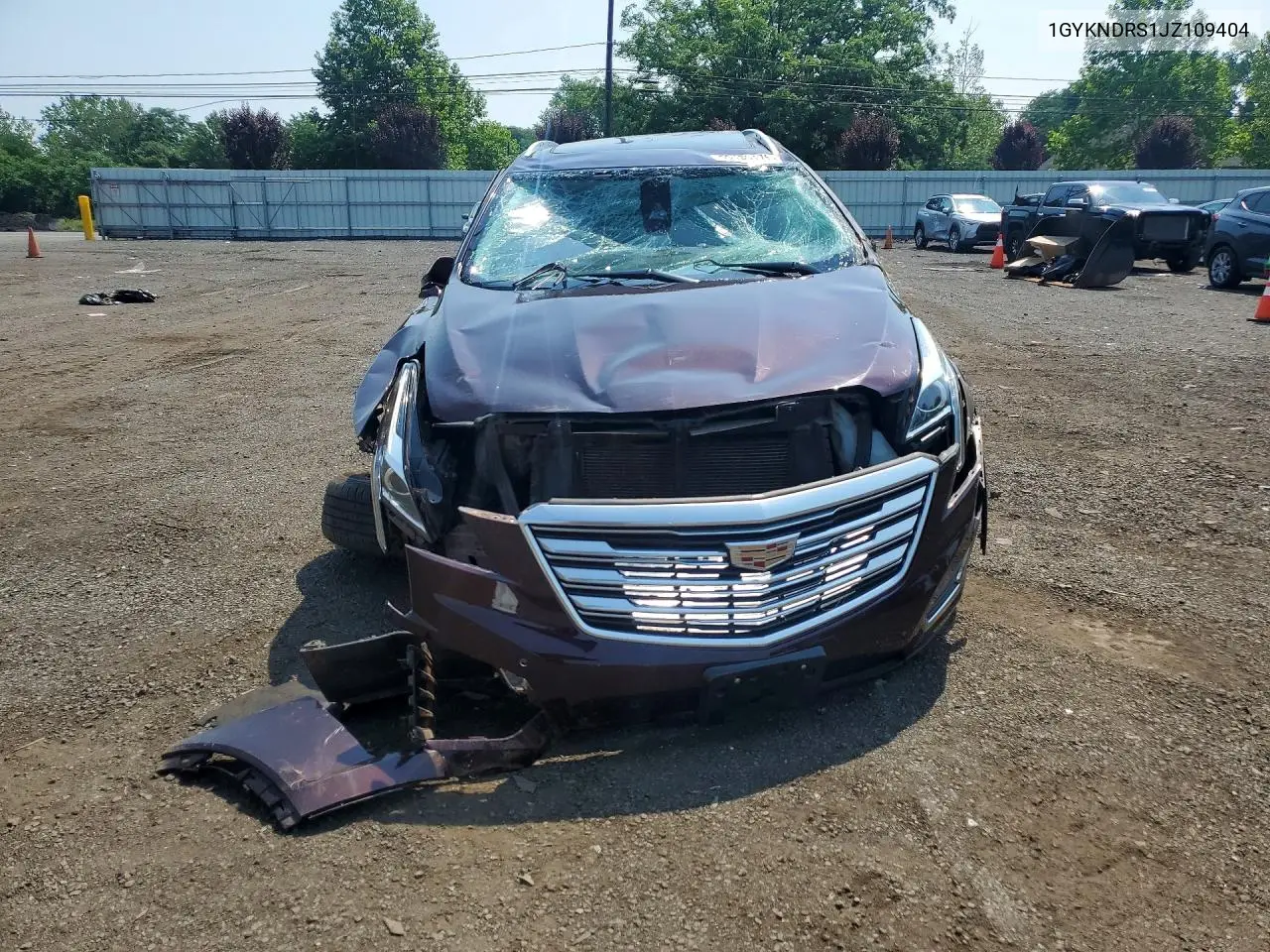 2018 Cadillac Xt5 Luxury VIN: 1GYKNDRS1JZ109404 Lot: 59139176