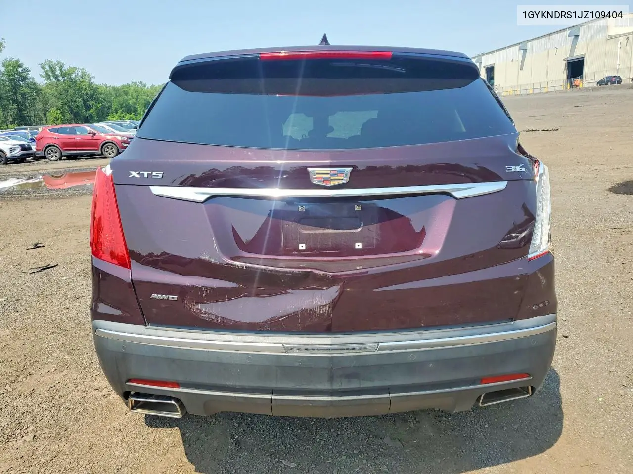 2018 Cadillac Xt5 Luxury VIN: 1GYKNDRS1JZ109404 Lot: 59139176