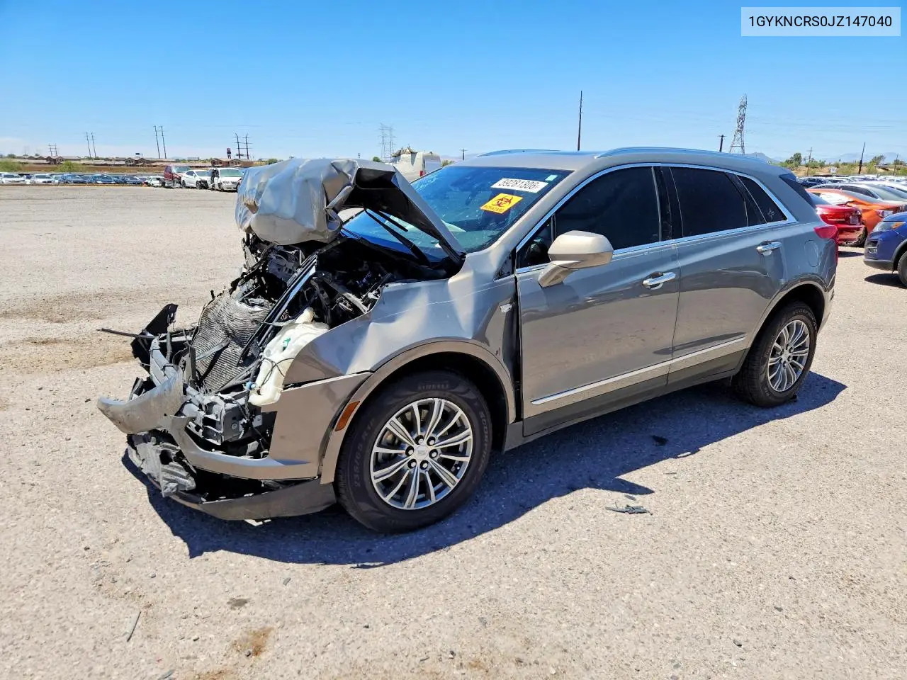 2018 Cadillac Xt5 Luxury VIN: 1GYKNCRS0JZ147040 Lot: 59281306