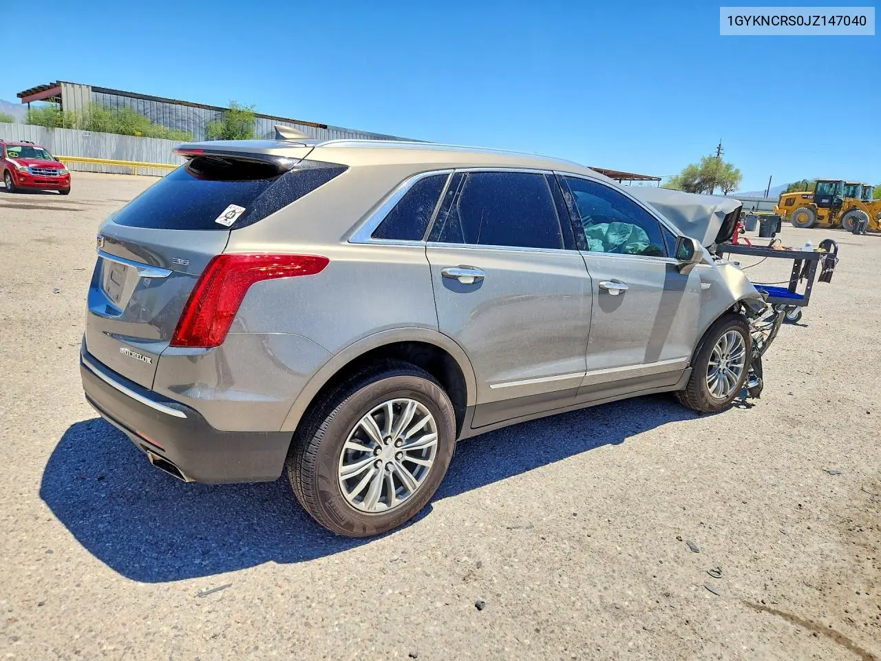 2018 Cadillac Xt5 Luxury VIN: 1GYKNCRS0JZ147040 Lot: 59281306
