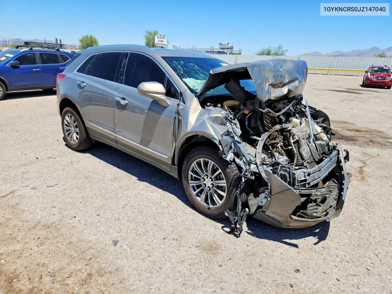 2018 Cadillac Xt5 Luxury VIN: 1GYKNCRS0JZ147040 Lot: 59281306
