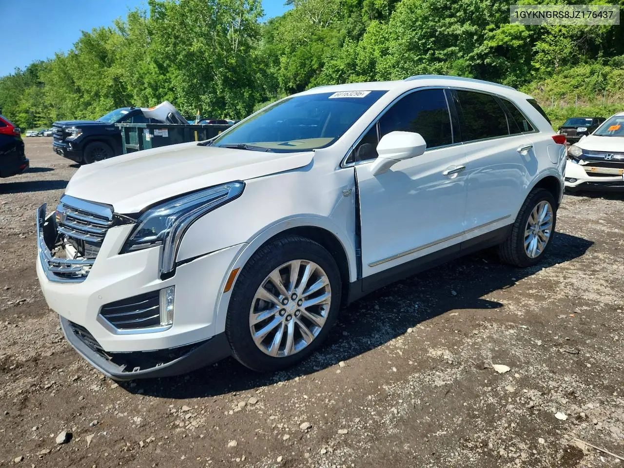 2018 Cadillac Xt5 Platinum VIN: 1GYKNGRS8JZ176437 Lot: 60163296