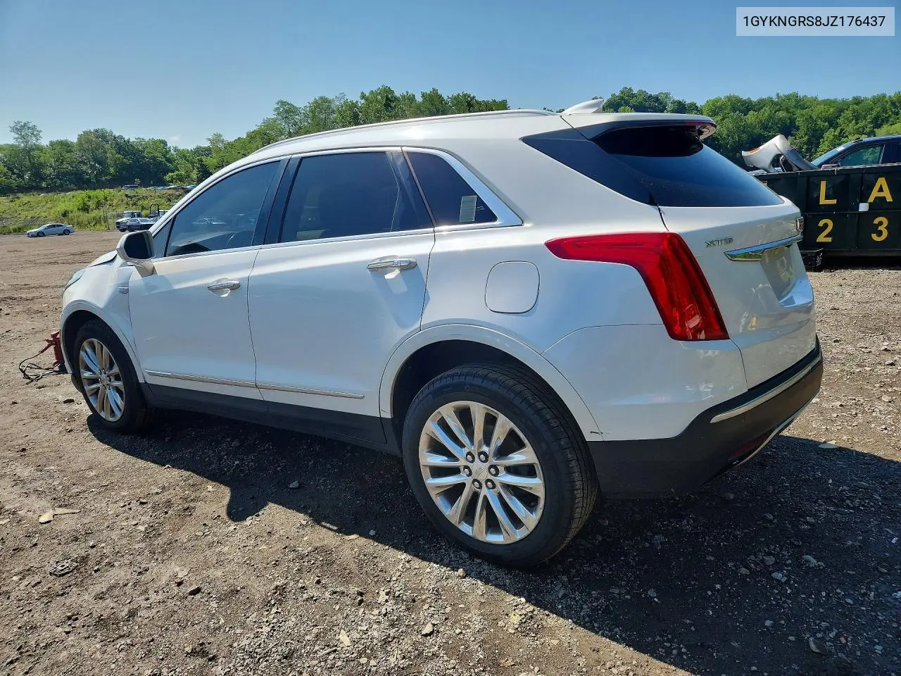 2018 Cadillac Xt5 Platinum VIN: 1GYKNGRS8JZ176437 Lot: 60163296