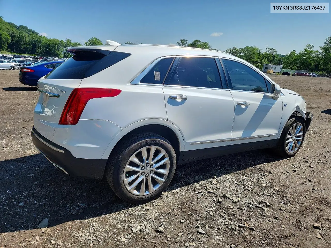 2018 Cadillac Xt5 Platinum VIN: 1GYKNGRS8JZ176437 Lot: 60163296