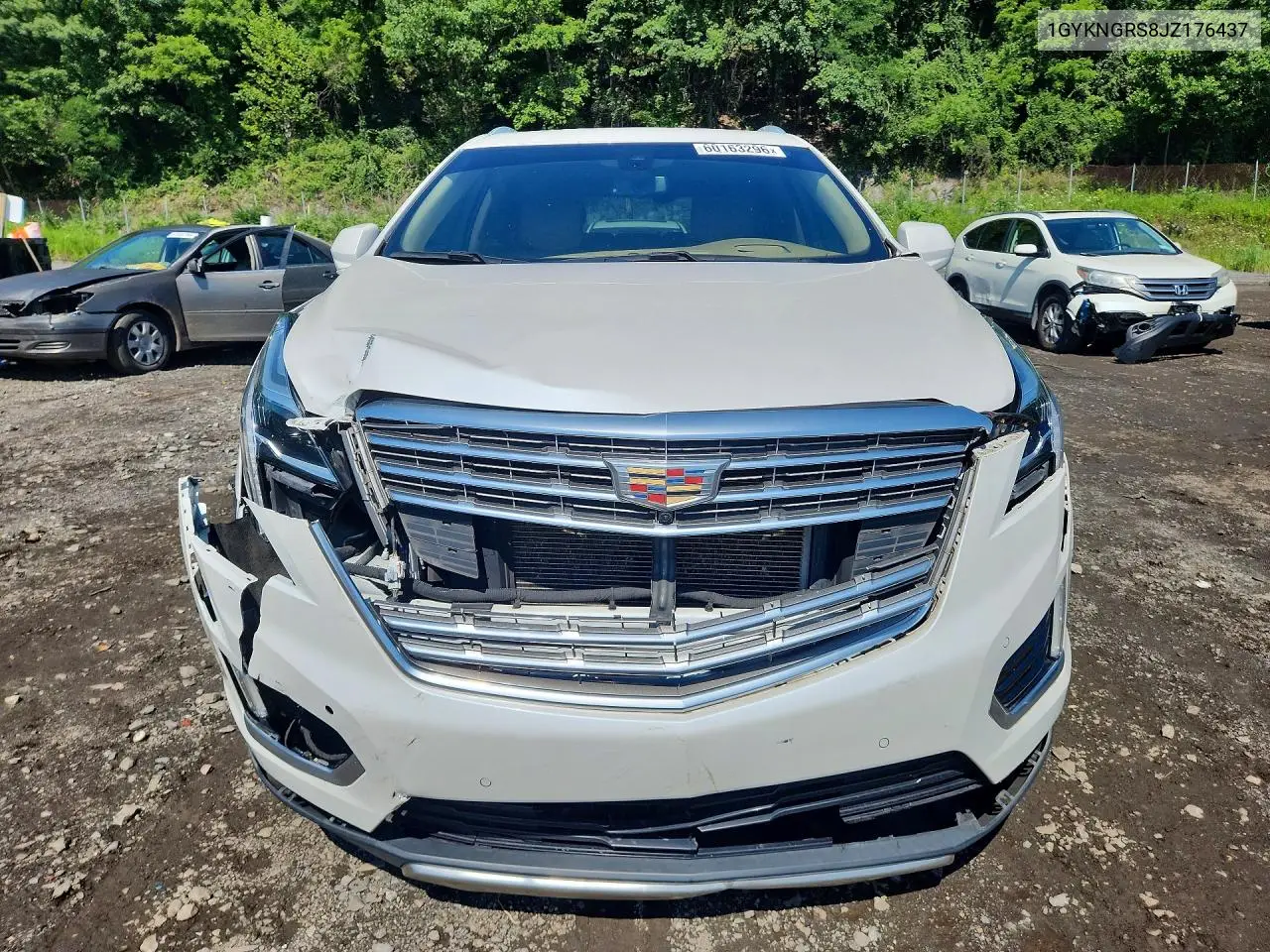 2018 Cadillac Xt5 Platinum VIN: 1GYKNGRS8JZ176437 Lot: 60163296