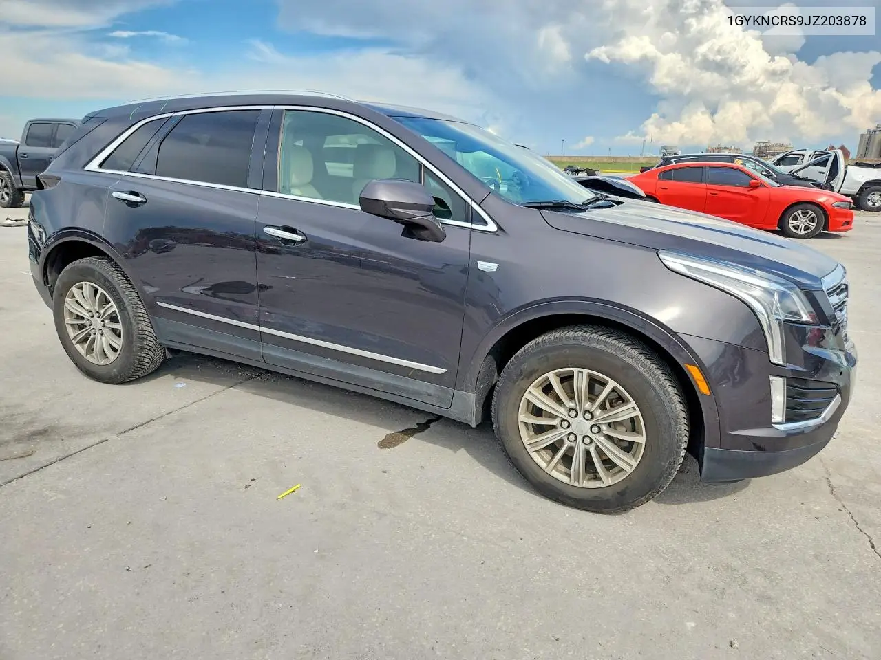 2018 Cadillac Xt5 Luxury VIN: 1GYKNCRS9JZ203878 Lot: 60444236
