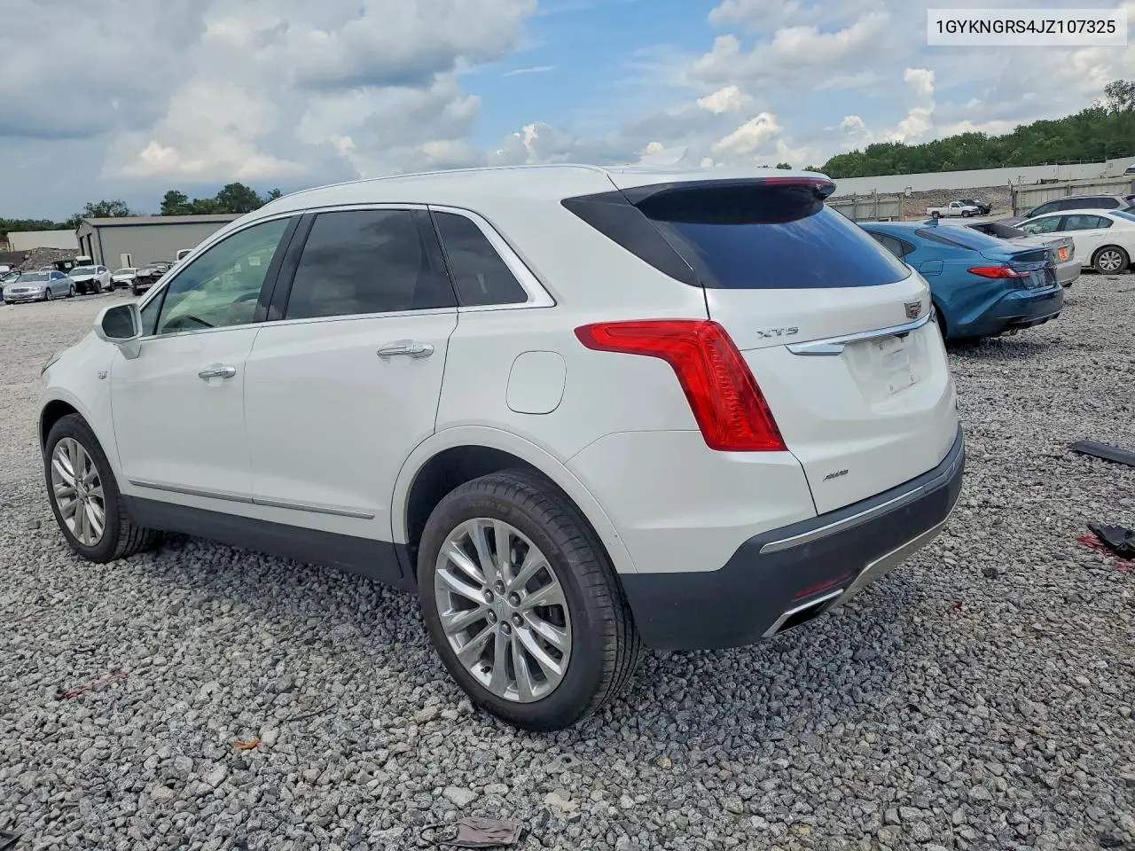 2018 Cadillac Xt5 Platinum VIN: 1GYKNGRS4JZ107325 Lot: 60642236