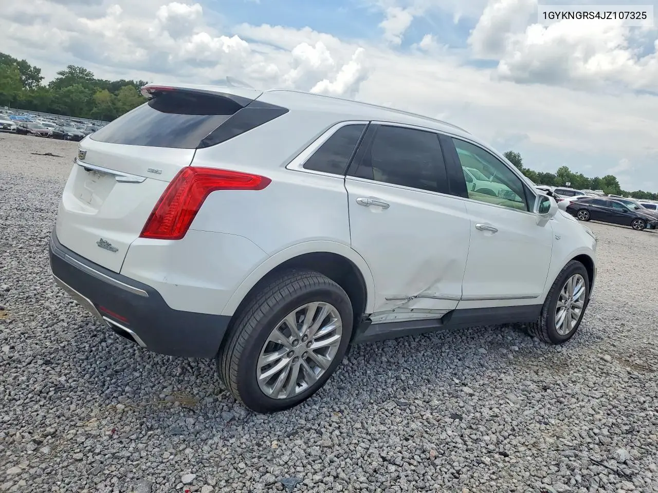 2018 Cadillac Xt5 Platinum VIN: 1GYKNGRS4JZ107325 Lot: 60642236