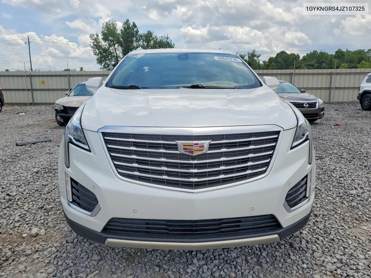 2018 Cadillac Xt5 Platinum VIN: 1GYKNGRS4JZ107325 Lot: 60642236