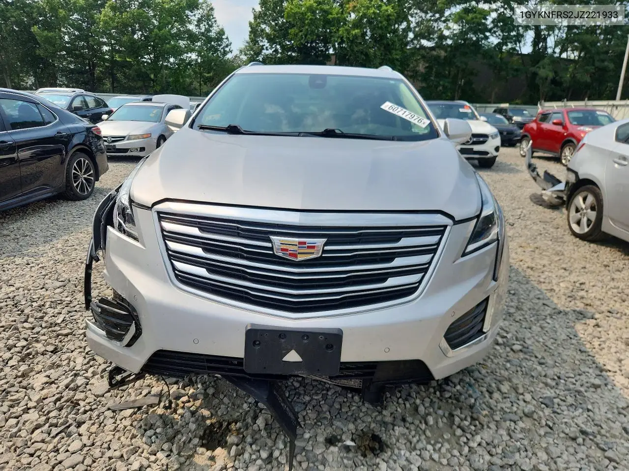2018 Cadillac Xt5 Premium Luxury VIN: 1GYKNFRS2JZ221933 Lot: 60717976