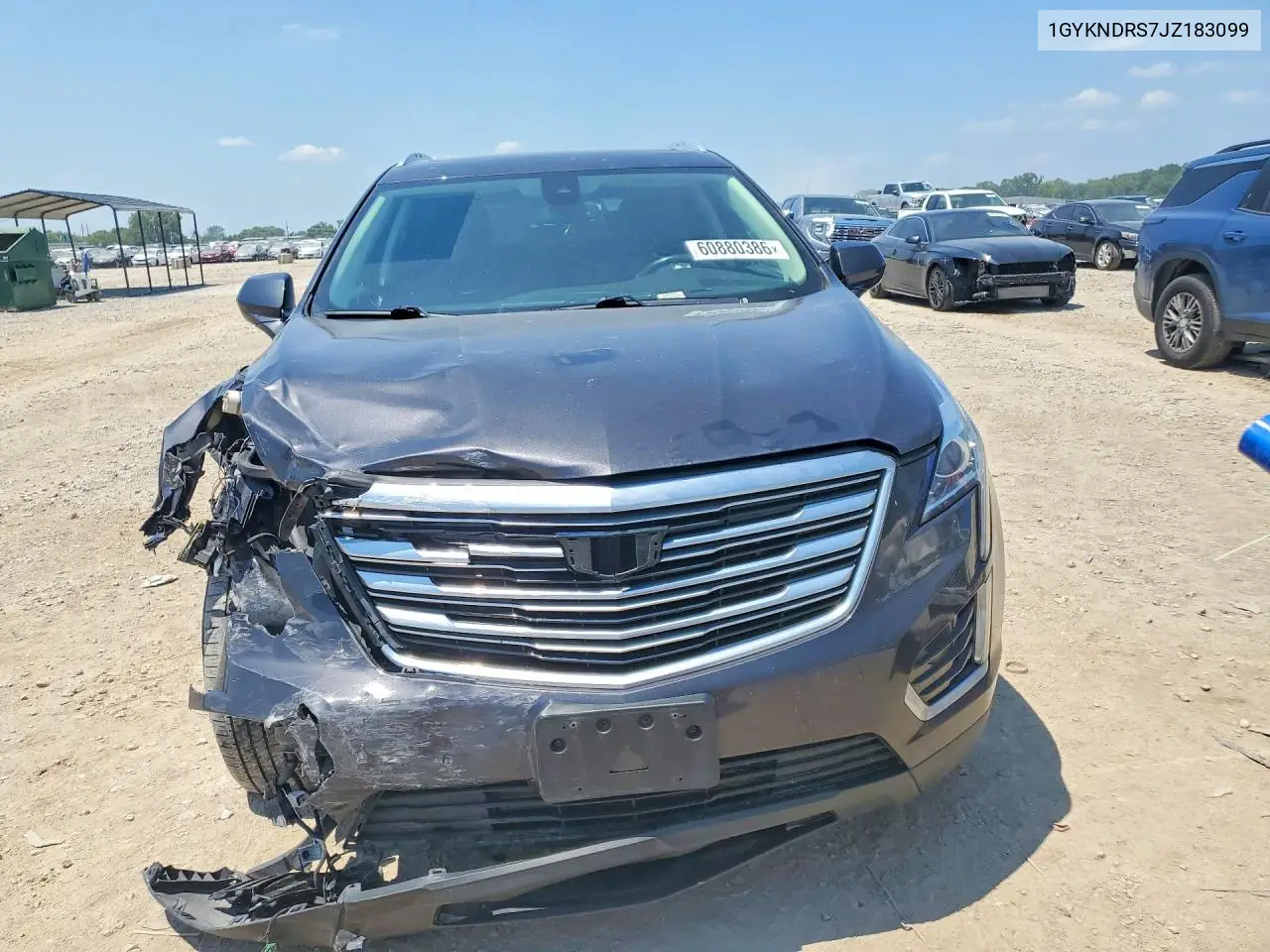 2018 Cadillac Xt5 Luxury VIN: 1GYKNDRS7JZ183099 Lot: 60880386