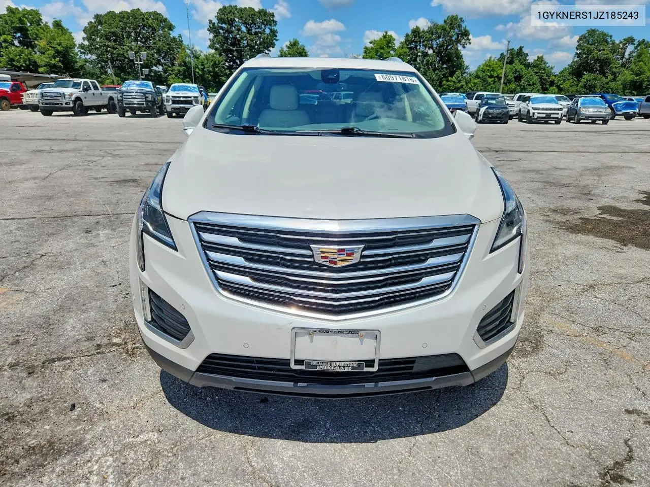 2018 Cadillac Xt5 Premium Luxury VIN: 1GYKNERS1JZ185243 Lot: 60971816