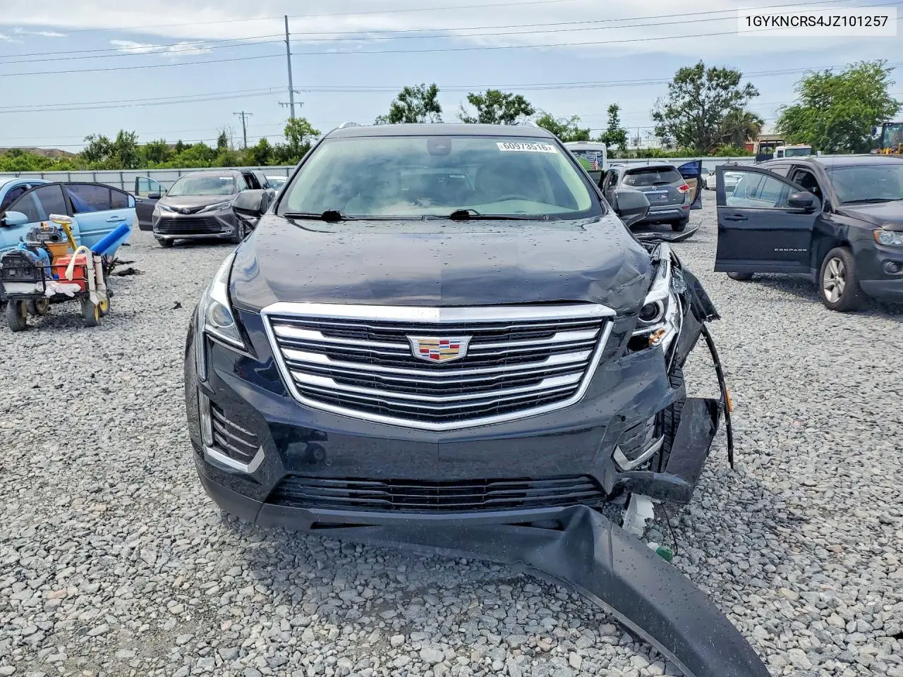 2018 Cadillac Xt5 Luxury VIN: 1GYKNCRS4JZ101257 Lot: 60973516