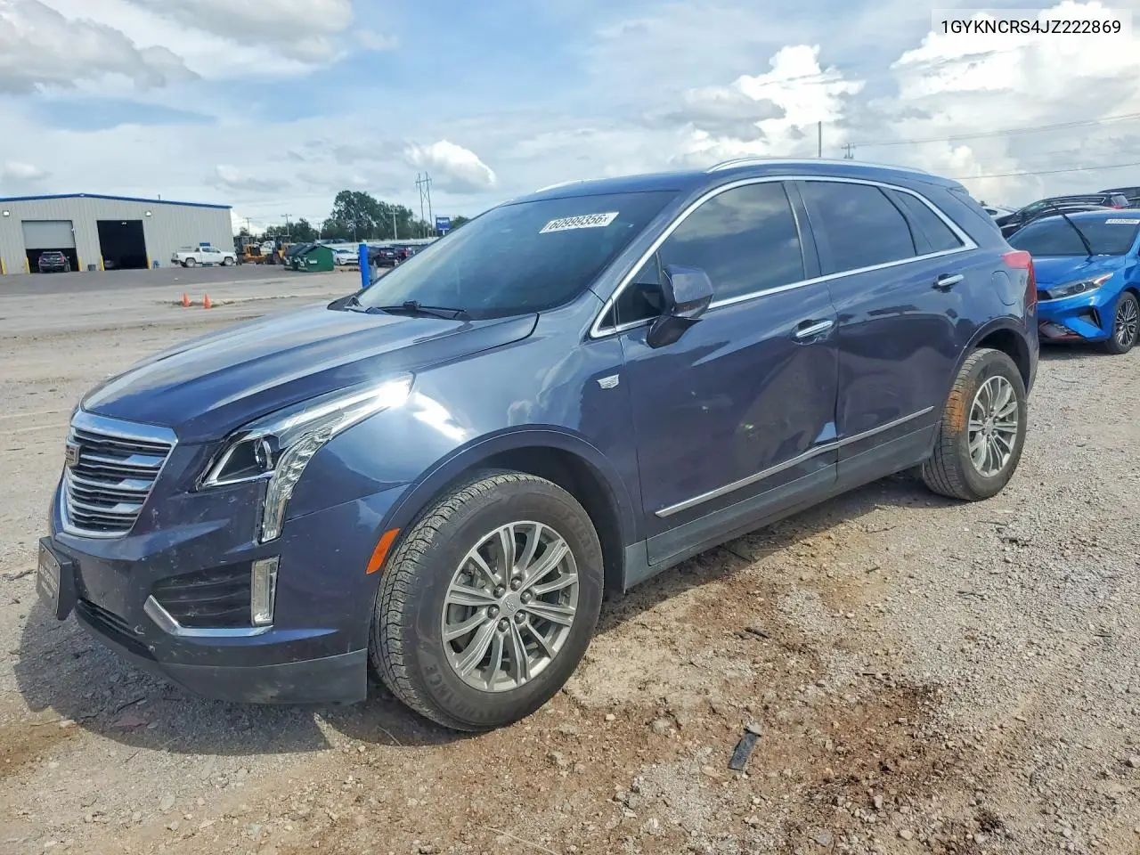2018 Cadillac Xt5 Luxury VIN: 1GYKNCRS4JZ222869 Lot: 60999356