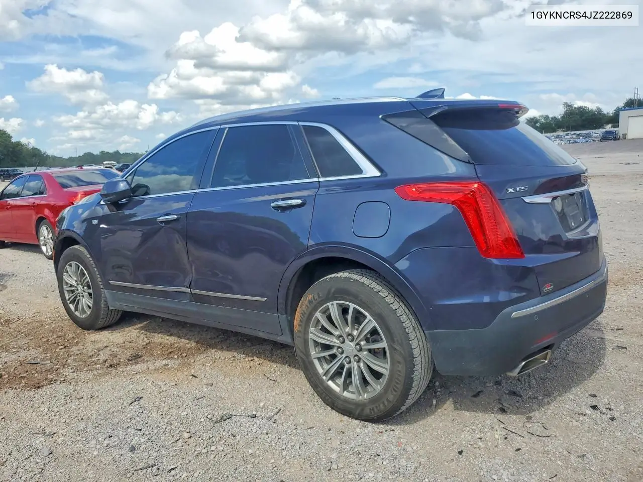 2018 Cadillac Xt5 Luxury VIN: 1GYKNCRS4JZ222869 Lot: 60999356